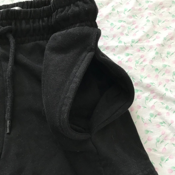 Streetwear Society Active Cotton Blend Athletic Dolphin Shorts S Black - Picture 9 of 15